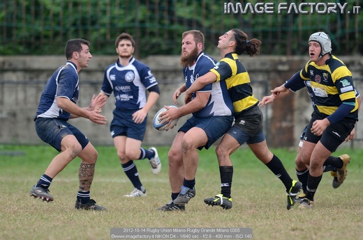 2012-10-14 Rugby Union Milano-Rugby Grande Milano 0305